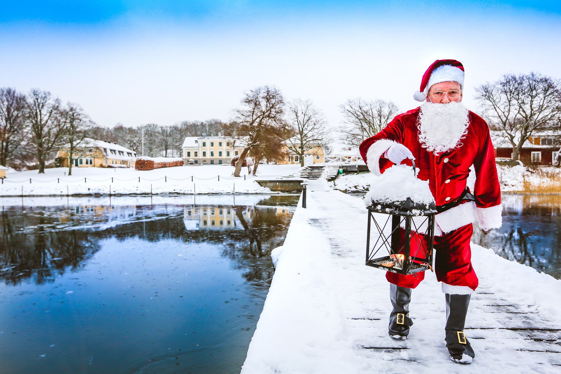 Julbord weekend med Tomte på Krägga Herrgård