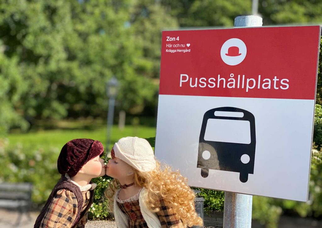 Pusshållsplats Krägga Herrgård