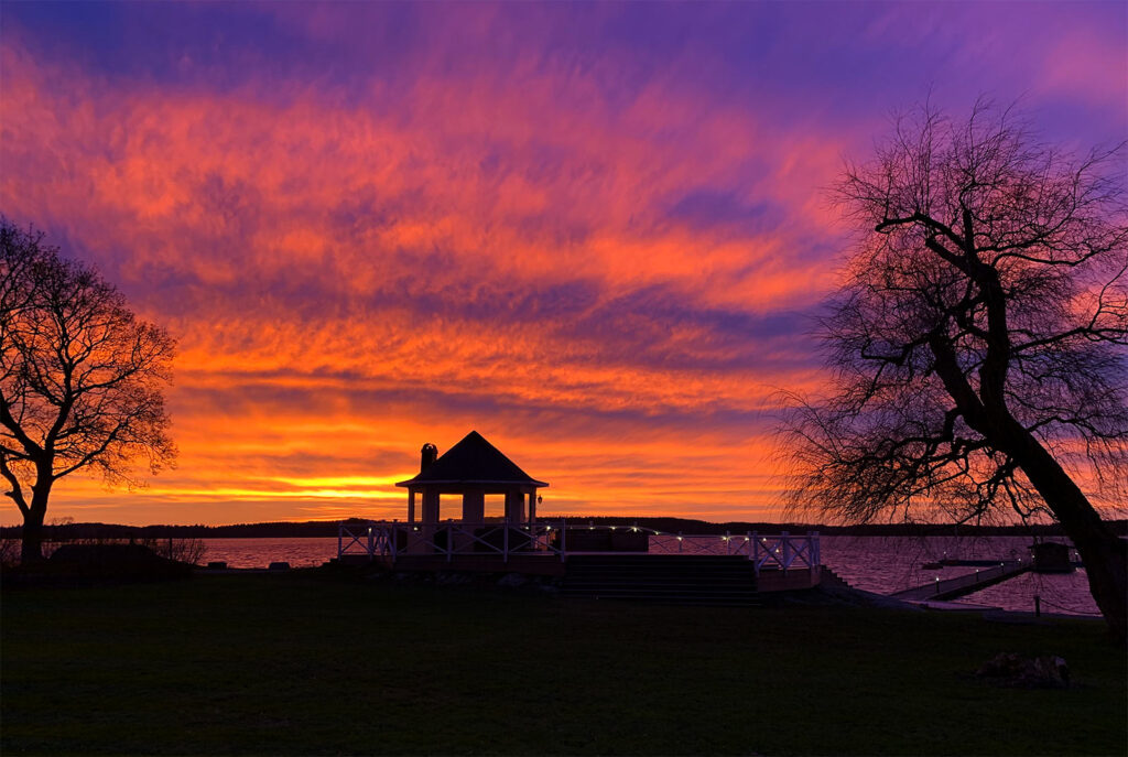 Valborgsfirande på Krägga Herrgård