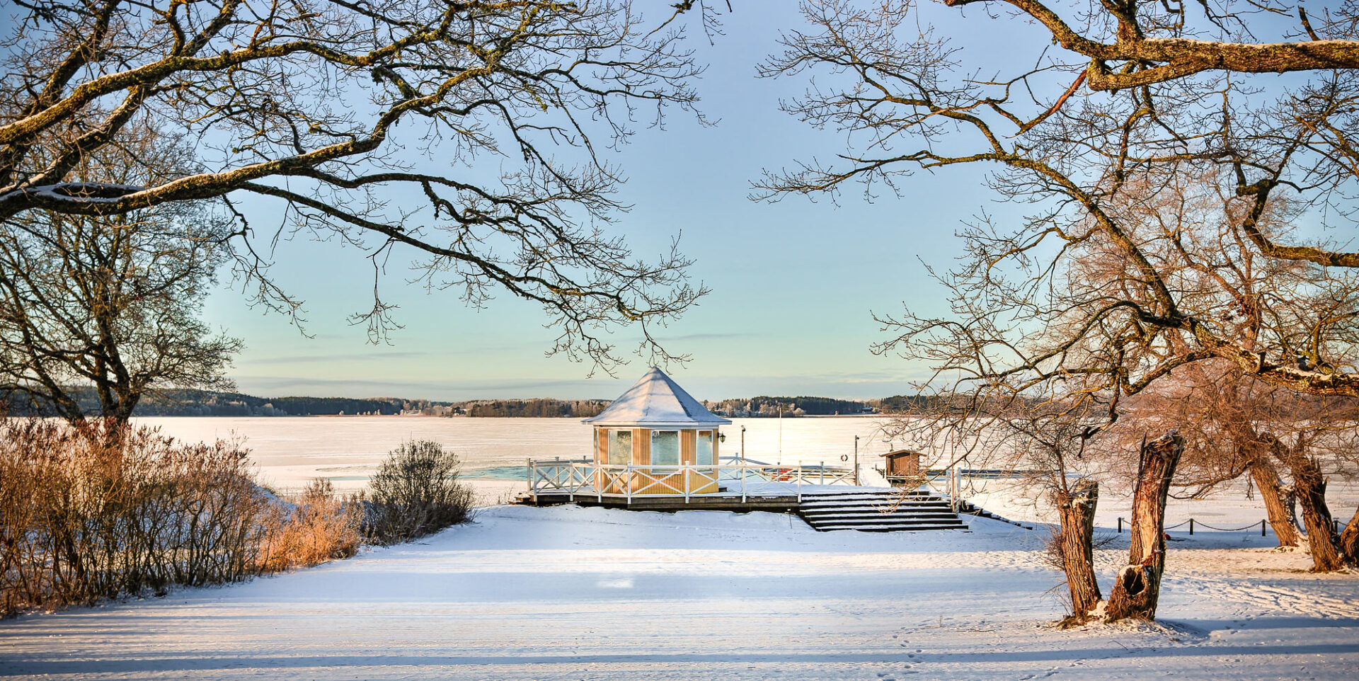 Lusthus på Krägga herrgård