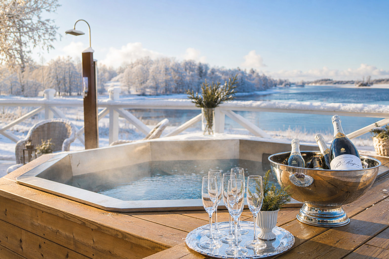 Lite extra julkänsla i Sjö-SPA